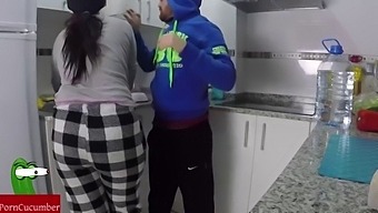 They Give Him A Sloppy Blowjob And Swallow His Cum