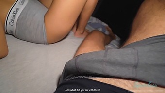 Stepdaughter Seeks To Share Bed With Stepdad For The Night