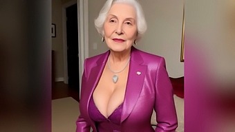 A Naughty Tale Of A Young Man'S Intimate Encounter With His New Step-Grandmother On New Year'S Eve