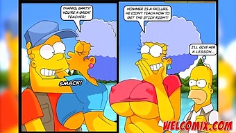 Hottest Cartoon Babes With Amazing Assets In Simpsons Fan Art!