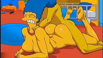 Marge'S Erotic Anal Adventure In Hentai-Themed Video